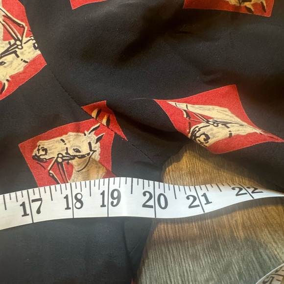 VTG Desert West By Sherry Holt AOP Horse Print Western Blouse Women's M 90’s USA - Picture 6 of 13